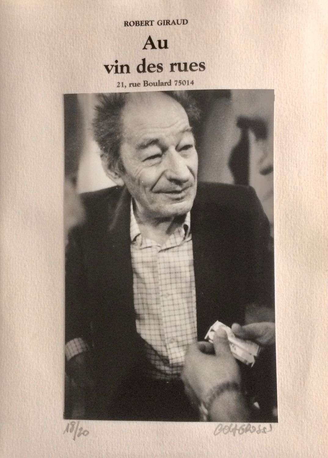 Au vin des rues