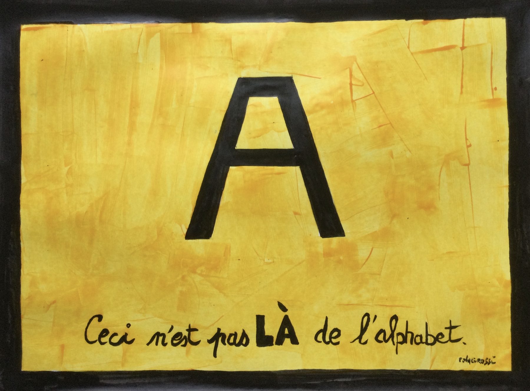 Ceci n'est pas l'A