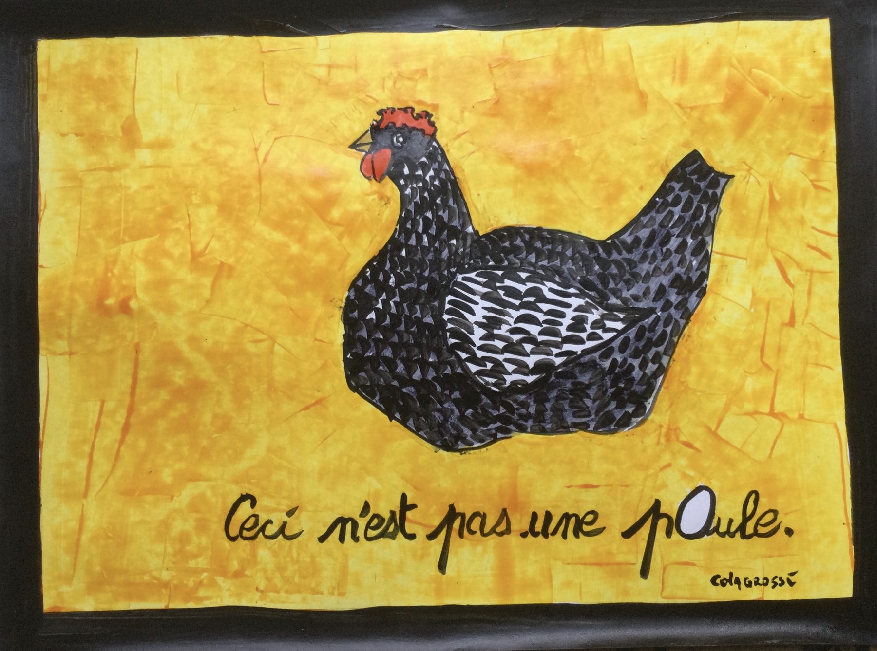 Ceci n'est pas une poule