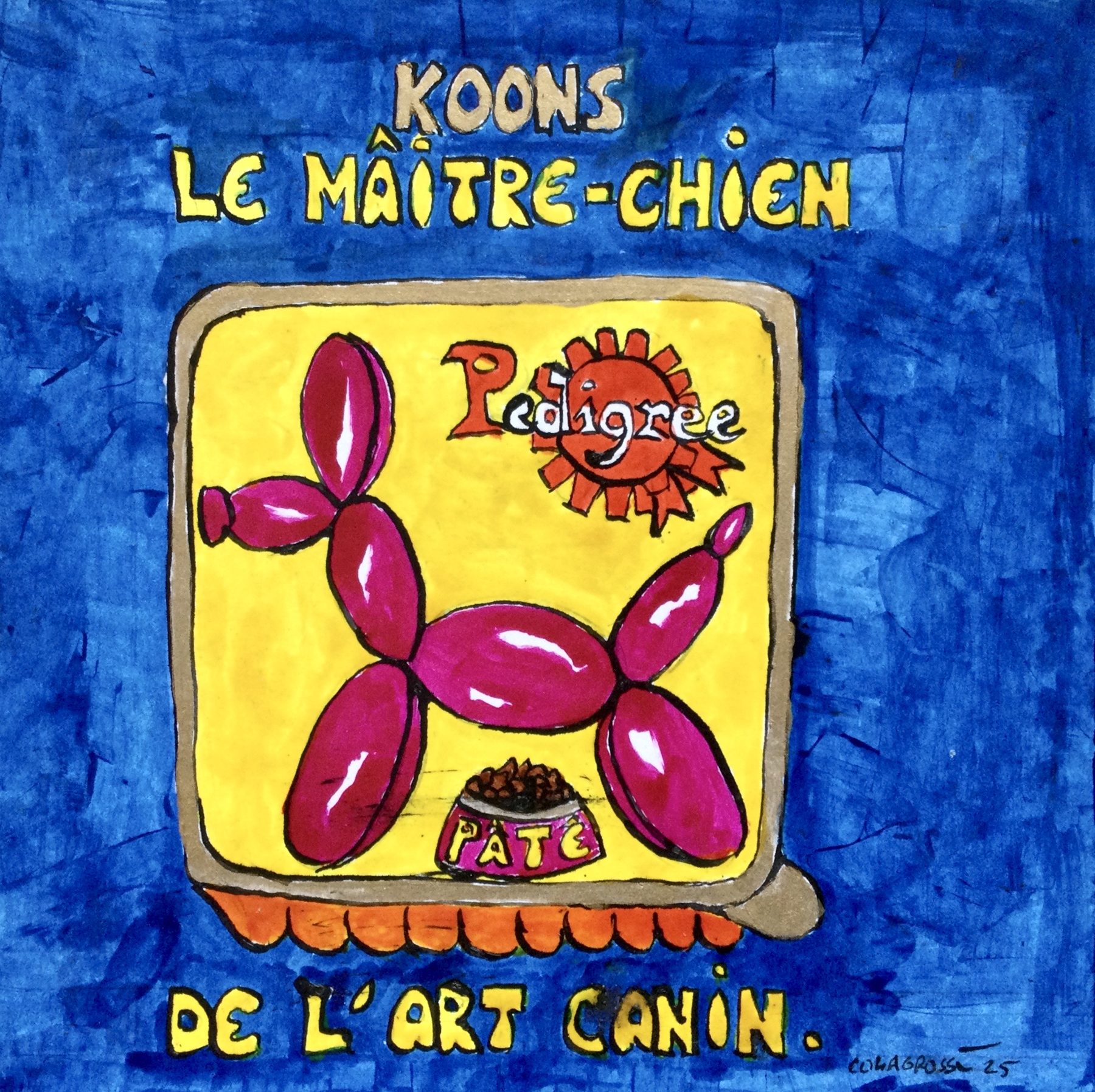 Le maître chien de l'art contempor(i)en