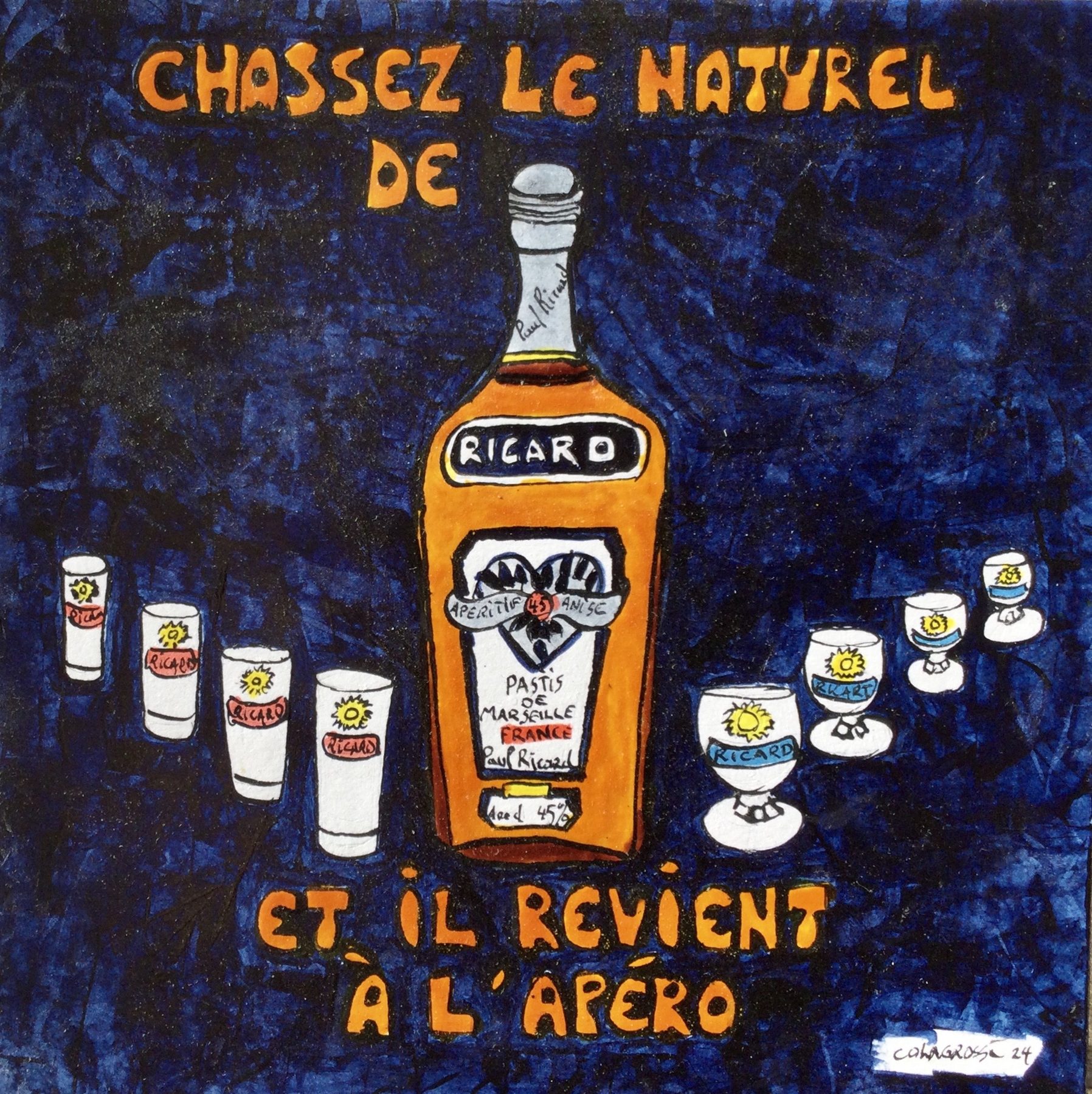 Ricard au galop