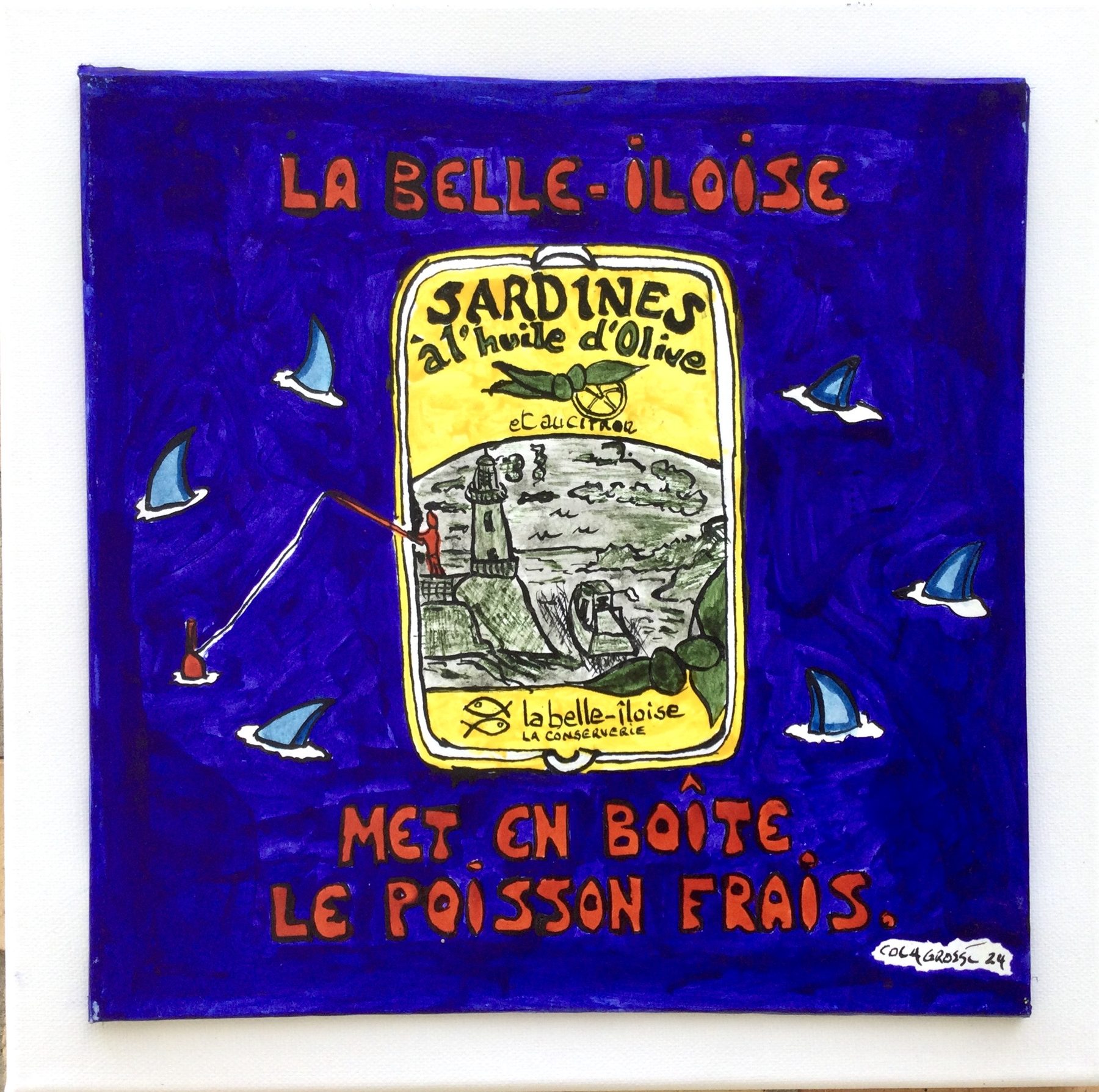 La sar dîne en boîte