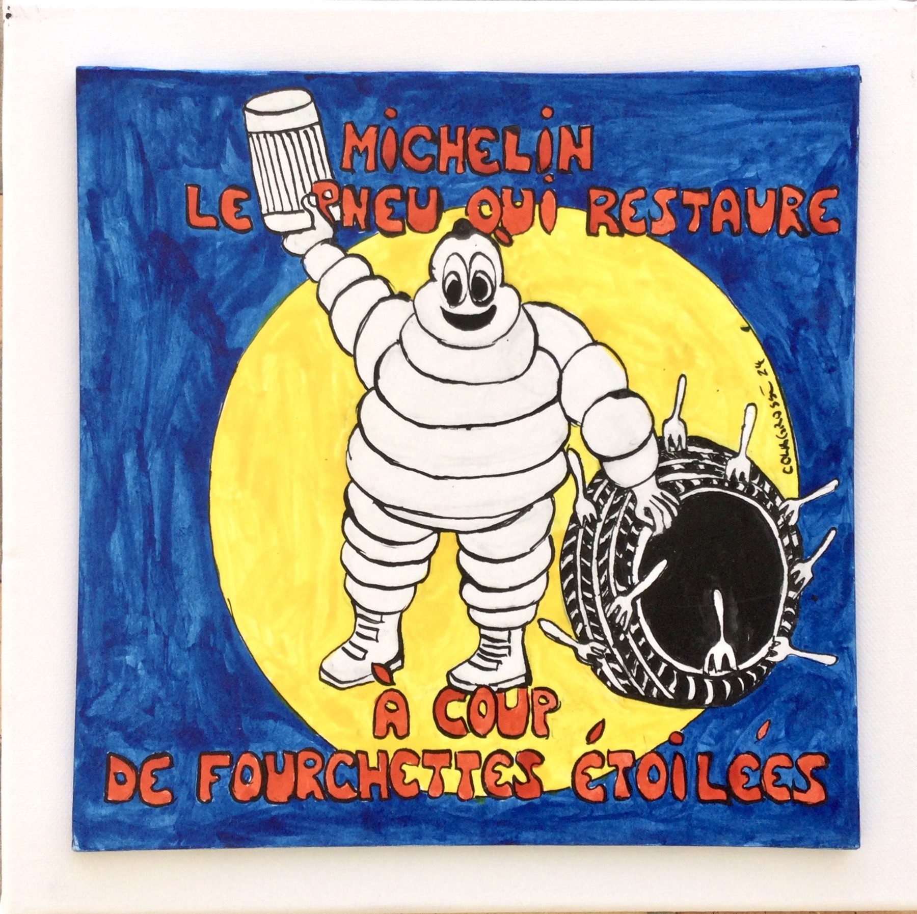 A la gomme du Michelin