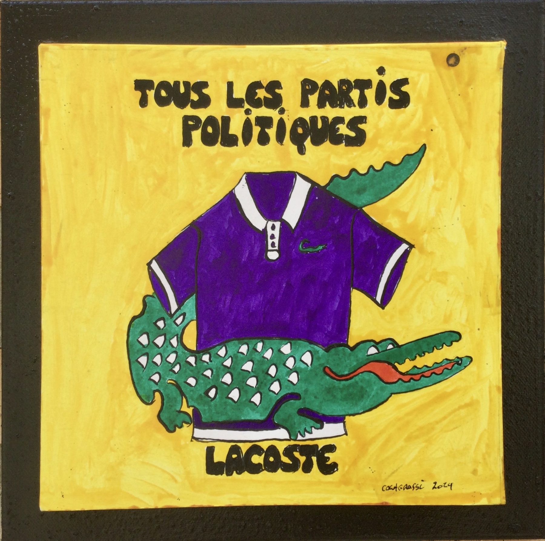 Tous les partis politiques Lacoste