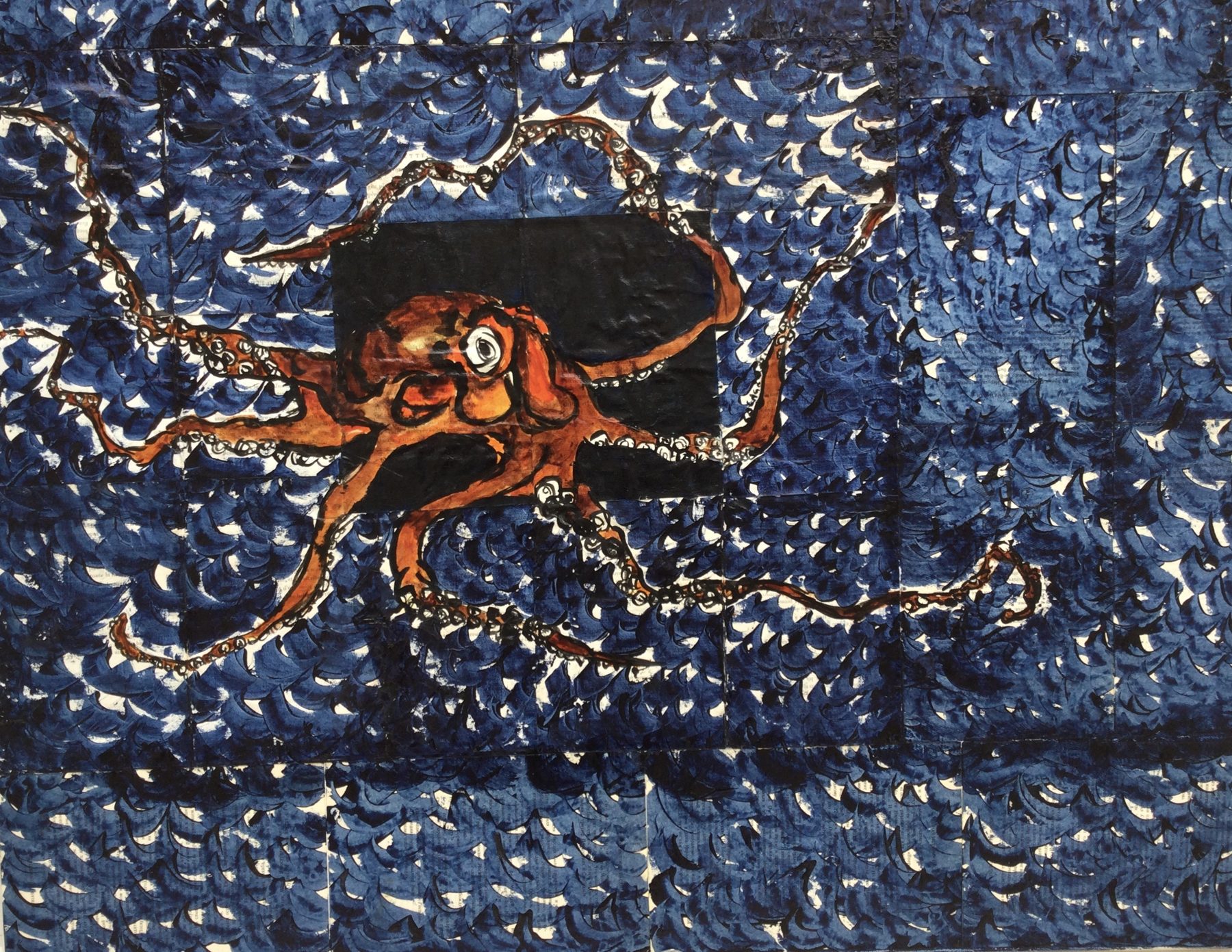 Dans l'encre jusqu'au poulpe